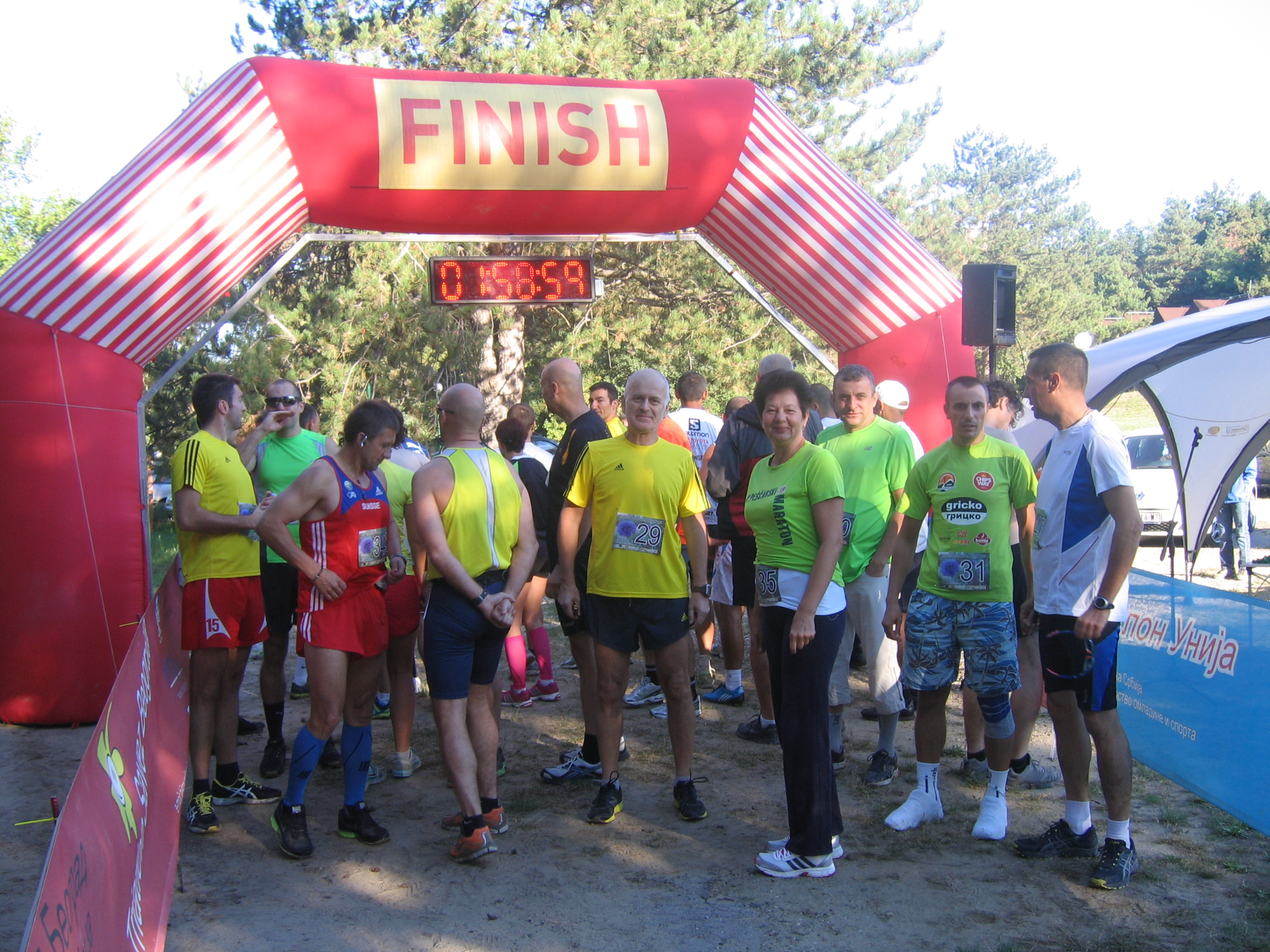 2. Peščarski maraton – Delibatska peščara (08.09.2013.) – rezultati