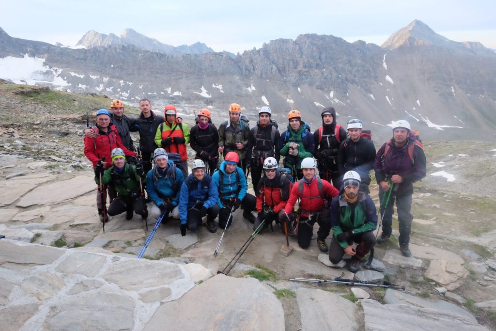Članovi ekspedice "Alpi 2017"